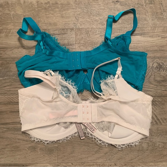 Victoria Secret Lace Underwired Dream Angels Lined Demi Push Up Without Padding - Picture 9 of 14